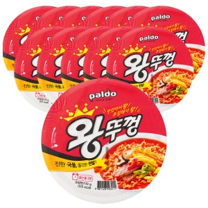 팔도 왕뚜껑 오리지널, 110g, 12개