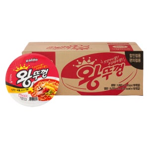 팔도 왕뚜껑 오리지널, 110g, 18개