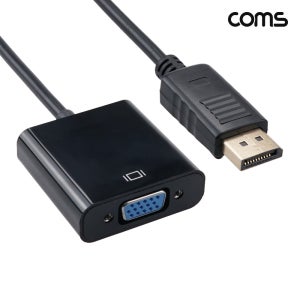 COMS 디스플레이포트 컨버터 DP to VGA 60Hz 1080P HA132