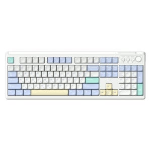 (고급 키스킨 기본 제공) GK104 OfficeMaster 3모드 저소음 키보드 머랭, 멤브레인