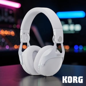 코르그 블루투스 헤드폰 NC-Q1 KORG NCQ1 노이즈 캔슬링 DJ 모니터링 화이트