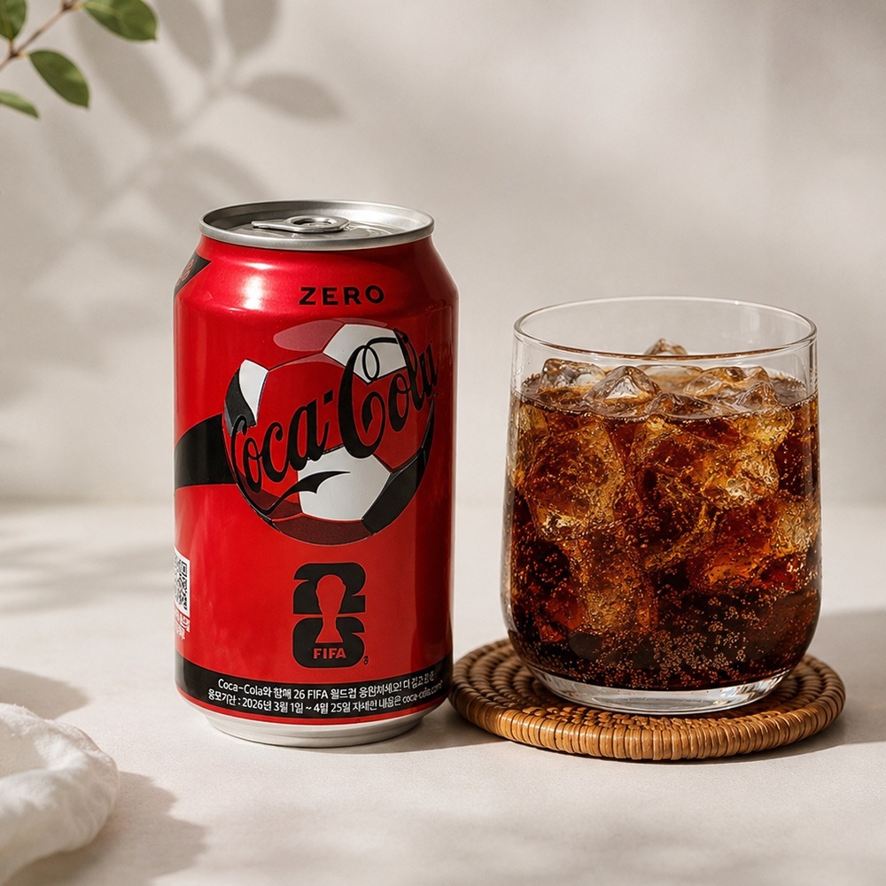 코카콜라 제로 350ml 24개 + 월드컵 트로피 키링 (T멤버십16,330) (무료)