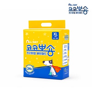 코코뽀숑 냄새안나는 강아지패드 특대형 1팩
