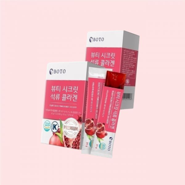 보뚜 <b>뷰티시크릿 석류콜라겐</b> 젤리스틱 15포 x 2박스 4718072