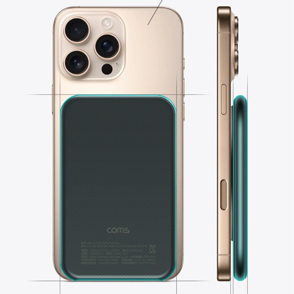 맥세이프 호환 초슬림 보조배터리 5000mAh