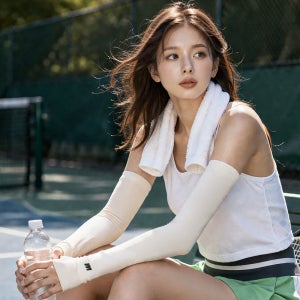 미올로 팔토시 여름 자외선차단 쿨토시 UV 손등형 심리스 테니스 운전 골프