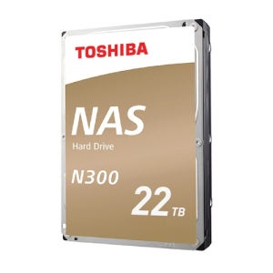 도시바 TOSHIBA N300 HDD 22TB HDWG62CUZSVA NAS하드 정식판매점 (SATA3/7200/512M)