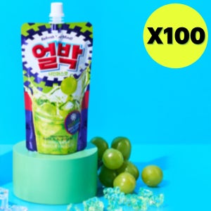 박카스 얼박 샤인머스캣 비타민음료 210ml X 100 대량 BNS