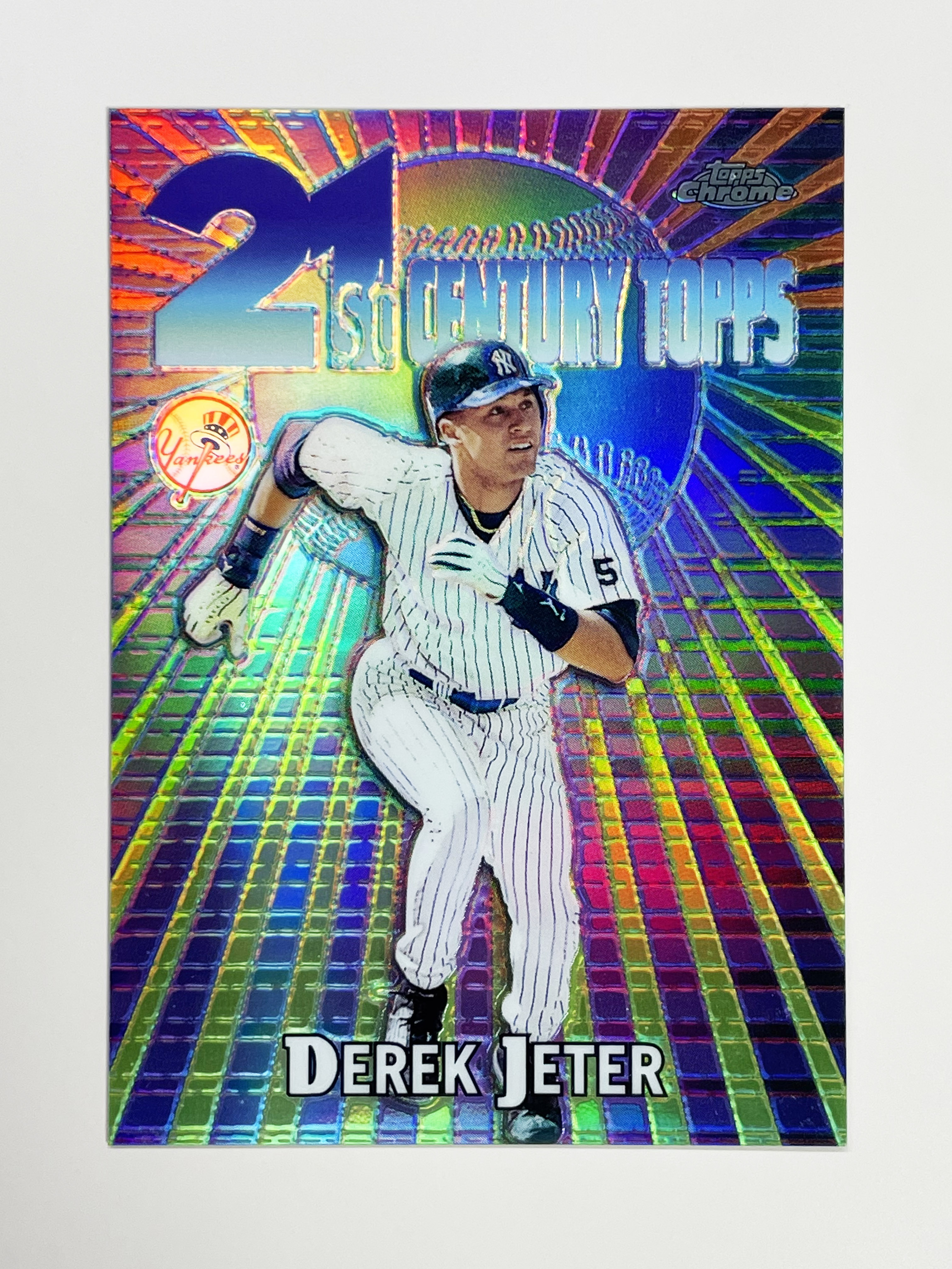 00 Topps Chrome 21st Century Topps Refractor 데릭 지터