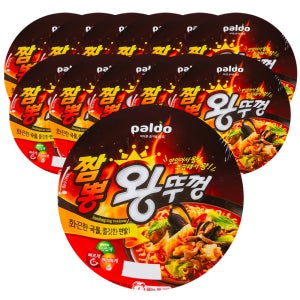 팔도 왕뚜껑 짬뽕, 110g, 12개