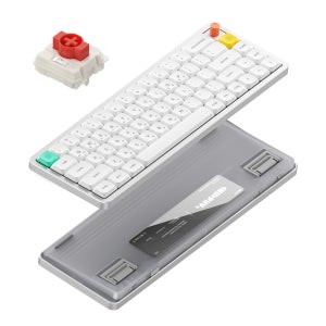 NUPHY AIR65 V3 기계식키보드 로우 프로파일 미니 노바 화이트, 나노 적축
