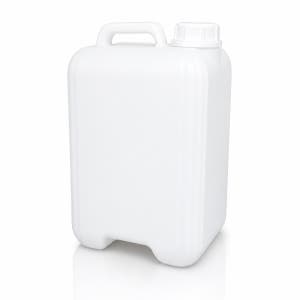 HDPE 정사각 말통 흰캡 10L
