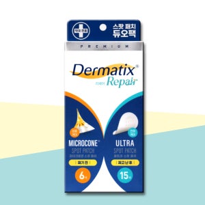 더마틱스 리페어 스팟패치 듀오팩 여드름 짜고난 후 여드름 뾰루지