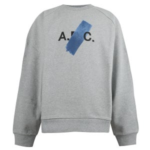 A.P.C. 아페쎄 SHIBA 로고 남성 맨투맨 티셔츠 H27738 COFAX PLA