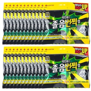 롯데 졸음번쩍 트윈 리필 105g X 24개입 박스 (번들)