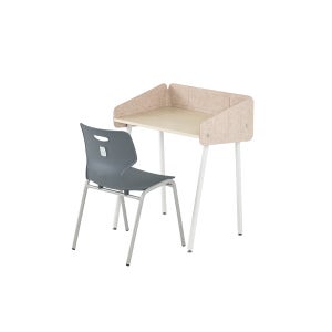 한성 멀티 포커스데스크 라이즈(DIY) 자습실책상(L) 독서실 랩실 칸막이