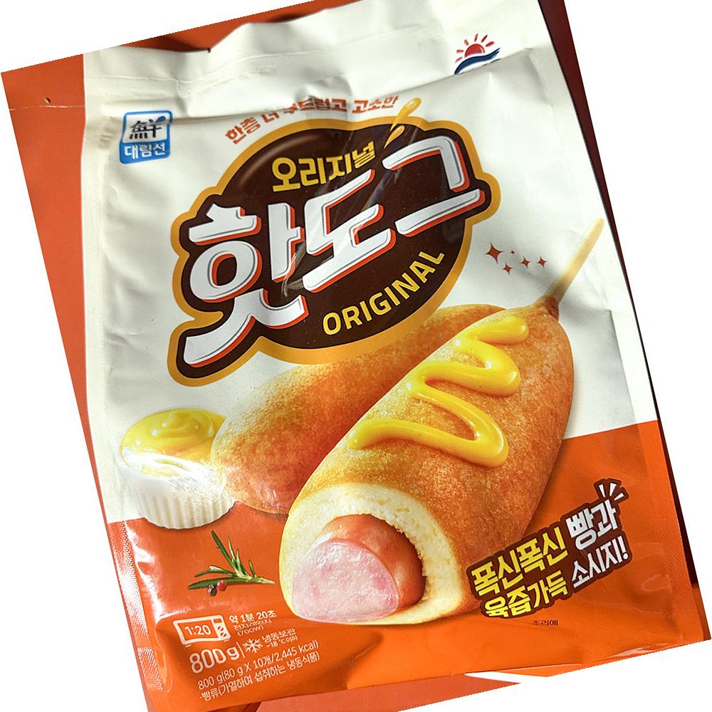 대림선 핫도그 소시지빵 냉동핫도그 간식빵