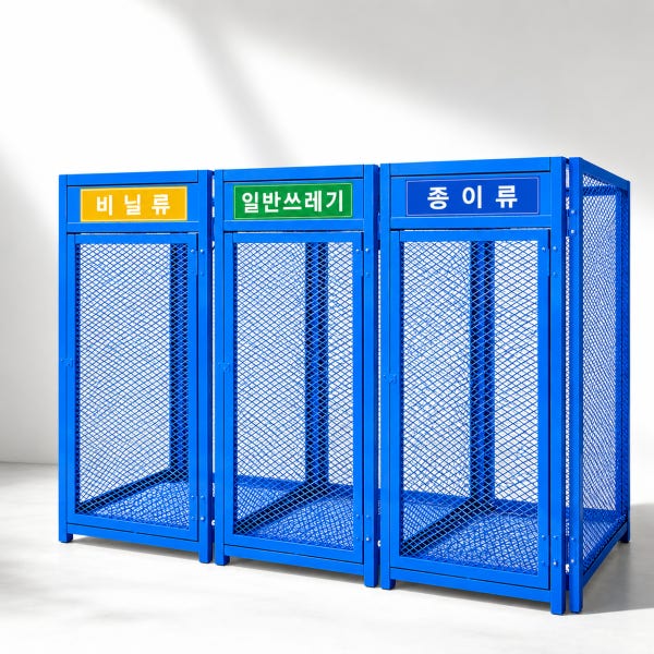 접이식 대용량 쓰레기 분리수거함 대형 재활용 분리수거대 마대걸이 높이779mm