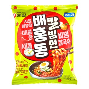 [워나점빵] 농심 배홍동칼빔면 멀티팩 128g X4개입