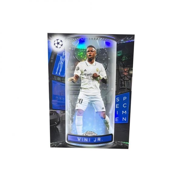 탑스 TOPPS UEFA Champions League CHROME 스페셜 카드, Real Madrid, 브라질, 비니시우스, 축구 플레이어 카드 스포츠 1개 2244235
