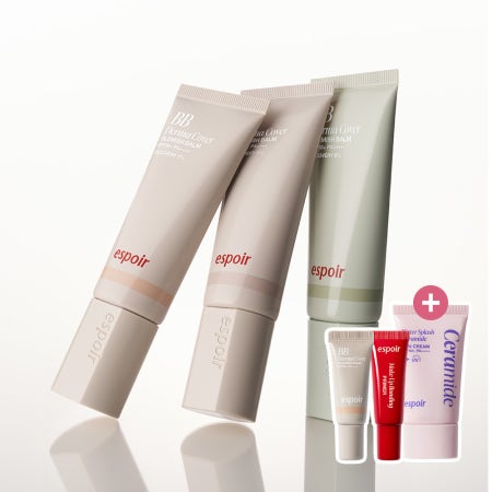 [에스트라 공동개발] 에스쁘아 더마 커버 블레미쉬 밤 40g (증정: 프렙키트 3종(미니 BB #아이보리+프라이머 7g+선크림 20ml))