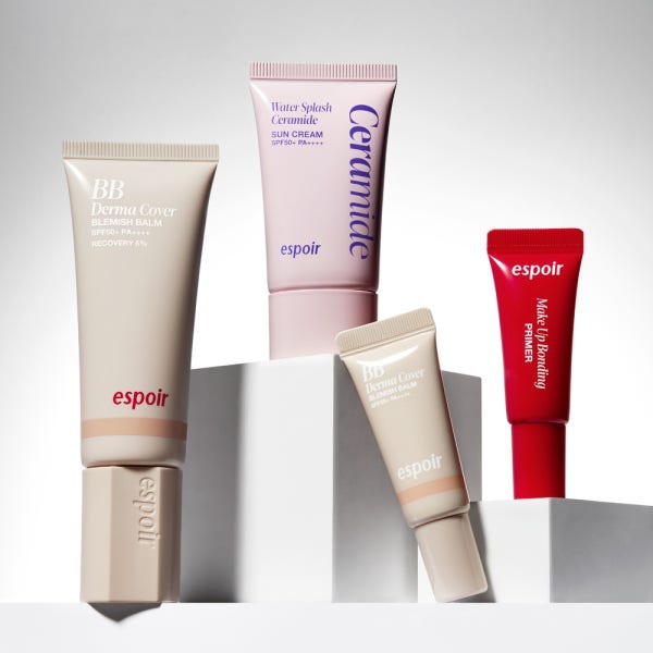 [에스트라 공동개발] 에스쁘아 더마 커버 블레미쉬 밤 40g (증정: 프렙키트 3종(미니 BB #아이보리+프라이머 7g+선크림 20ml))