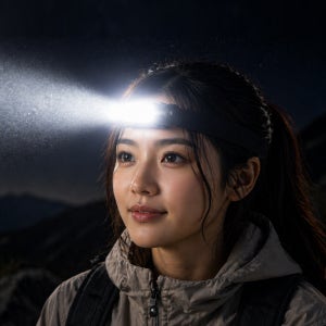 1800루멘 LED 헤드랜턴 배터리포함 캠핑 등산 자전거 해루질 써치 라이트 LC-38
