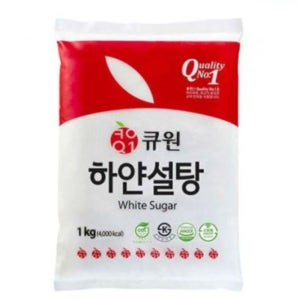 큐원 하얀설탕 1kg, 4개