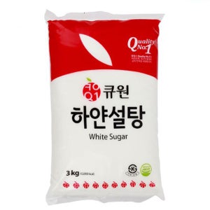 큐원 하얀설탕 3kg, 4개