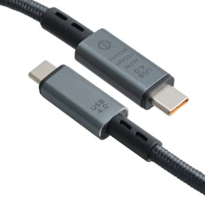 8K 모니터연결 케이블 USB4 C타입 40Gbps 240W 5A 영상선 1m