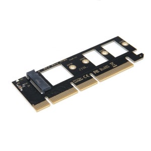 M.2 NVME SSD연결 PCIE 16x 슬롯장착 데스크탑 메인보드 확장카드
