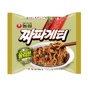 농심 짜파게티 올리브 140g, 40개