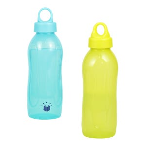 그린 블루 고리형 보틀 손잡이 고리탑 500ml 냉온 판촉물 주문 제작 인쇄 답례 샘플