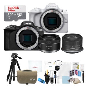 캐논코리아정품 EOS R50+RF-S18-45mm+RF50mm F1.8+256G 고급12종풀패키지