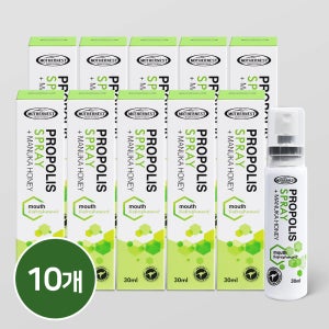 마더네스트 호주산 프로폴리스 스프레이 위드 마누카허니 30ml, 10개