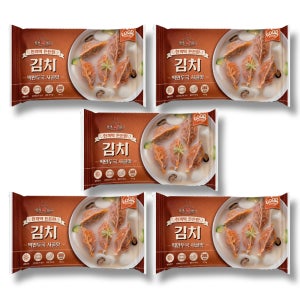 한끼딱 든든한 김치떡만두국 사골맛 5팩