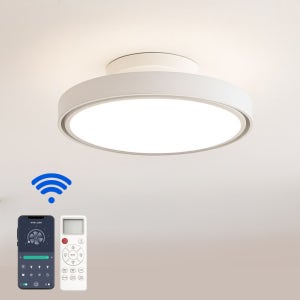IOT 에어룩스 윙리스 날개없는 실링팬 조명 선풍기 방등 전등 서큘라이트