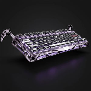 그라바스타 75 래피드트리거 키보드 V75 Pro 아이언퍼플, Jade 마그네틱 스위치