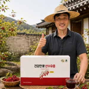 지리산을팜 구례 산수유즙 진액 80ml, 150포, 5개