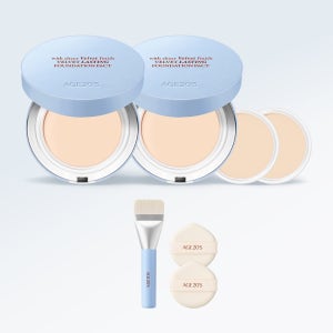 [슈퍼적립]NEW 에이지투웨니스 벨벳 래스팅 팩트 14g 본품2개+14g 리필2개 (+스패출러 브러쉬, 퍼프2매) (SPF50+, PA++++)