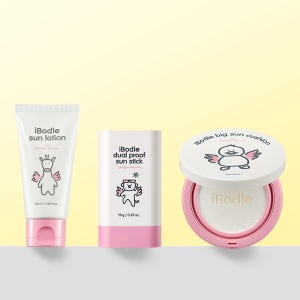 [선케어 3종 세트] 아이보들 선로션 50ml+선스틱 19g+빅 선쿠션 25g