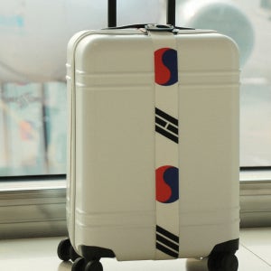 홀로디자인 캐리어벨트 태극 문양 터짐방지 여행용 러기지벨트 스트랩