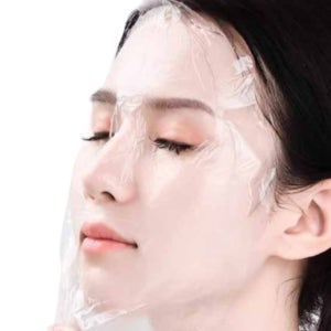 스킨 보습패치 랩핑 덮개 100개입 24cm 얇은 안면 수분 페이스팩 투명 보호막