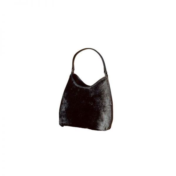 FOLNUA PELO BAG [BLACK - CALF SKIN]