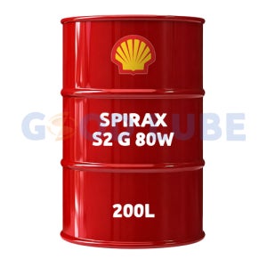 쉘 스파이렉스 S2 G 80W GL-4 고품질 수동변속기 및 기어오일 200L, 1개