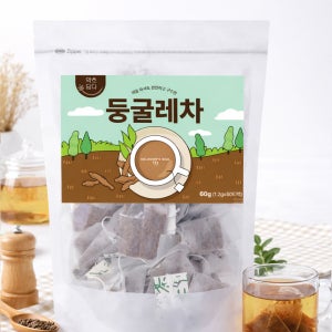 약초담다 국산 둥굴레차 50티백 볶은둥굴레 생분해 삼각티백