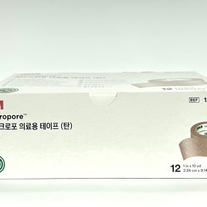 3M 마이크로포 의료용 테이프[화이트,탄]