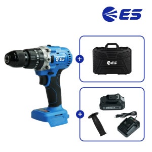 ES산업 20V MAX 충전 해머 드릴 EL20HD 2.0Ah 무선 함마 드릴