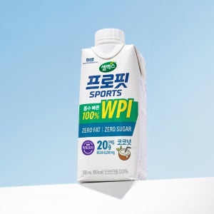 셀렉스 프로핏 Sports WPI 드링크 코코넛, 330ml, 12개