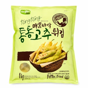 세진 통통 고추튀김 1kg 업소용 분식 술안주 푸드트럭 축제